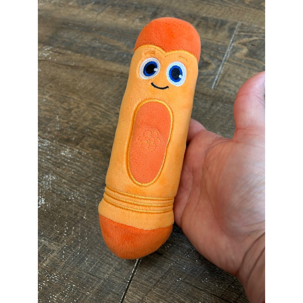 BabyFirst TV Color Crew Talking Orange Crayon Plush Stuffed Animal Toy